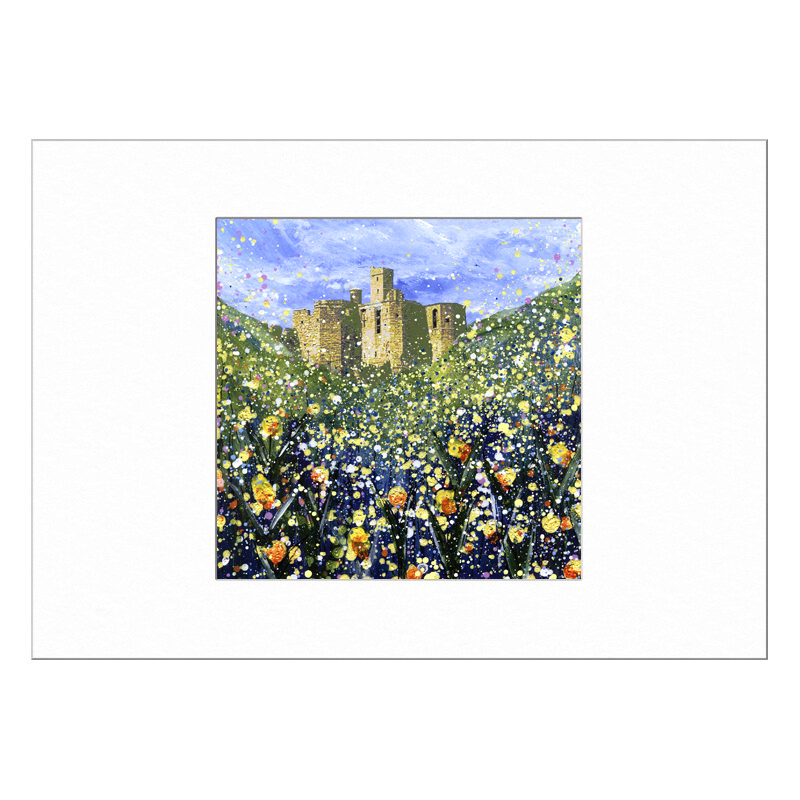 Warkworth Castle  Limited Edition Print 40x50cm